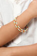 Orange & Green Metal & Beads Kids Bangles image number 3
