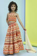 Multi-Colored Cotton Lehenga Set image number 0