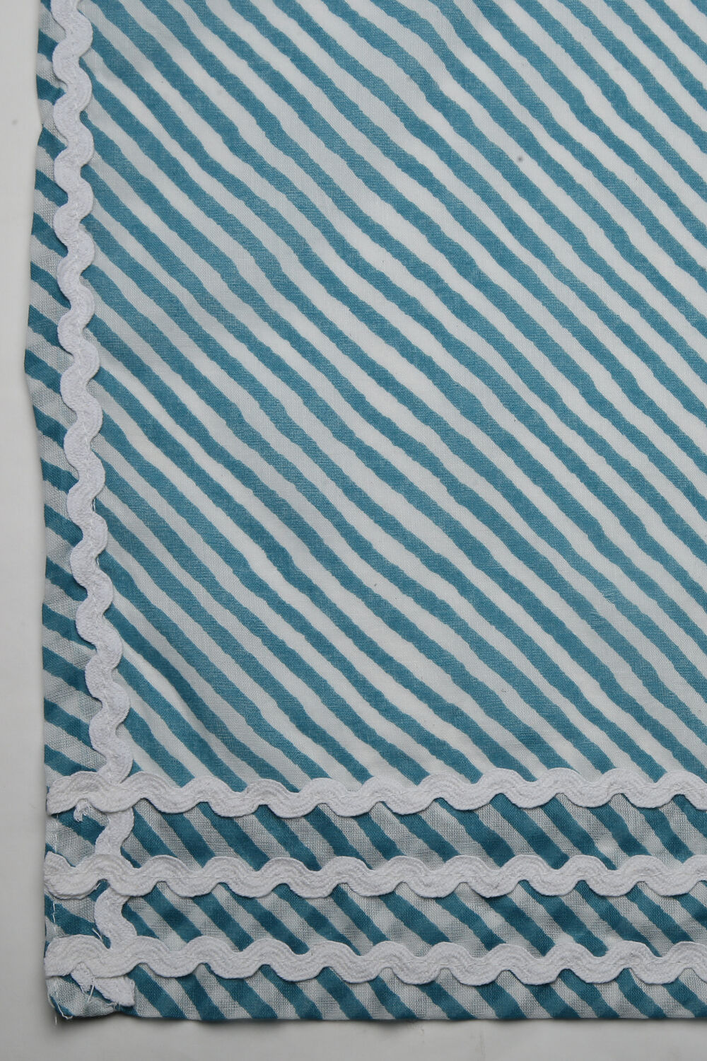 Coral Cotton Anarkali Kurta Churidar Suit Set image number 2