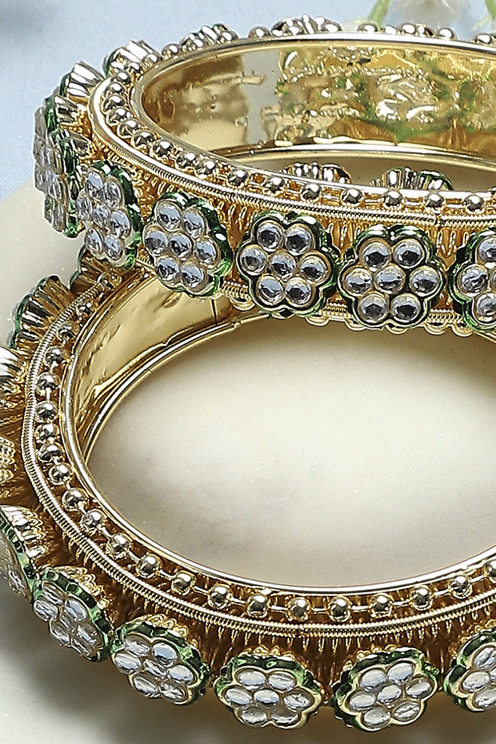 Green Alloy Bangle image number 2