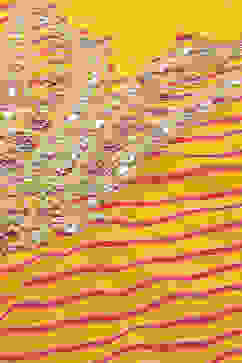 Yellow Viscose Straight Suit set image number 1