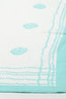 Aqua Blue and White Cotton Straight Suit Set image number 2