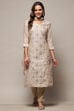 Pink Modal Unstitched Suit Set image number 8