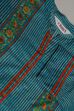 Teal Cotton A-Line Kurta Palazzo Suit Set image number 1