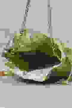 Dark Gold Fabric Potli Bag image number 5