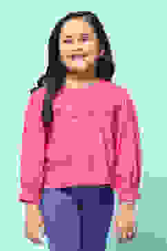 Magenta Rayon Top image number 5