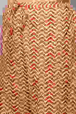 Red Cotton Straight Kurta Palazzo Suit Set image number 2