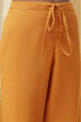Cream-Colored Viscose Embellished Gathered Suit Set image number 2