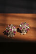 Dark Pink Brass Studs image number 0