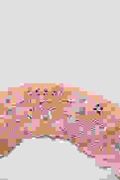 Powder Pink Cotton Silk Embroidered Lehenga Set image number 3