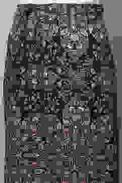 Black Rayon Straight Kurta Set image number 2