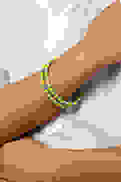 Yellow & Blue Kids Bangles image number 3