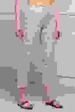 Beige Rayon Pants image number 3