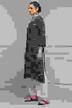 Indigo Blue Viscose Rayon Straight Kurta image number 2