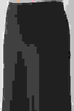 Navy Viscose Lycra Relaxed Palazzos image number 1