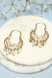 Gold Brass Earrings image number 0