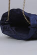 Royal Blue Fabric Potli Bag image number 5