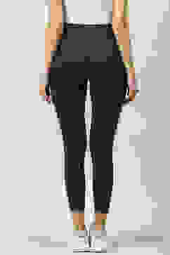 Navy Fitted Leggings image number 4