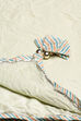 Light Green Cotton Floral Straight Suit Set image number 2