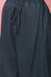 Blue Cotton Kalidar Kurta Palazzo Suit Set image number 2