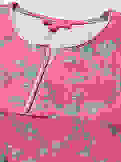 Pink Rayon Kalidar Printed Kurta Set image number 1