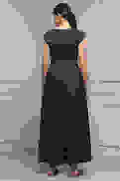 Olive Green Cotton Straight Solid Jumpsuit image number 3