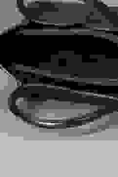 Gun Metal PU Handbag image number 5