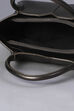 Gun Metal PU Handbag image number 5