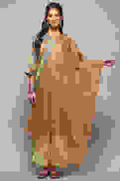 Rose Pink Nylon Solid Lightweight Dupatta image number 3