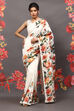 Black Cotton Blend Saree image number 5