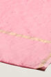 Pink Yard-Dyed Chanderi Kurta & Pants Suit Set image number 3