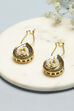 Gold Brass Earrings image number 0