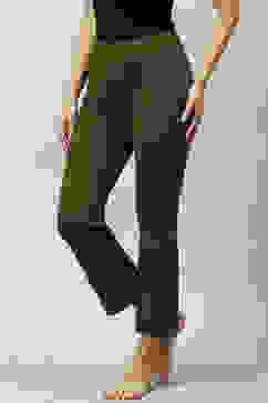 Olive Relaxed Pants image number 2