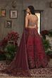 Pink Chanderi Digital Printed Lehenga Set image number 4