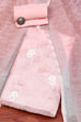 Pink Linen Unstitched Suit Set image number 0