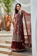 Maroon Printed Straight Kurta & Palazzo Suit Set image number 3