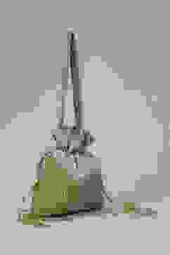 Gold Fabric Potli Bag image number 3