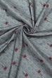 Peach Silk Tussar Handloom Unstitched Suit Set image number 2