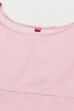 Pink Cotton Blend Flared Kurta Churidar Suit Set image number 2