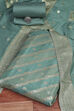 Pink Cotton Printed Embroidered Unstitched Suit Set image number 0