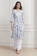 Yellow Viscose Rayon Straight Kurta image number 5