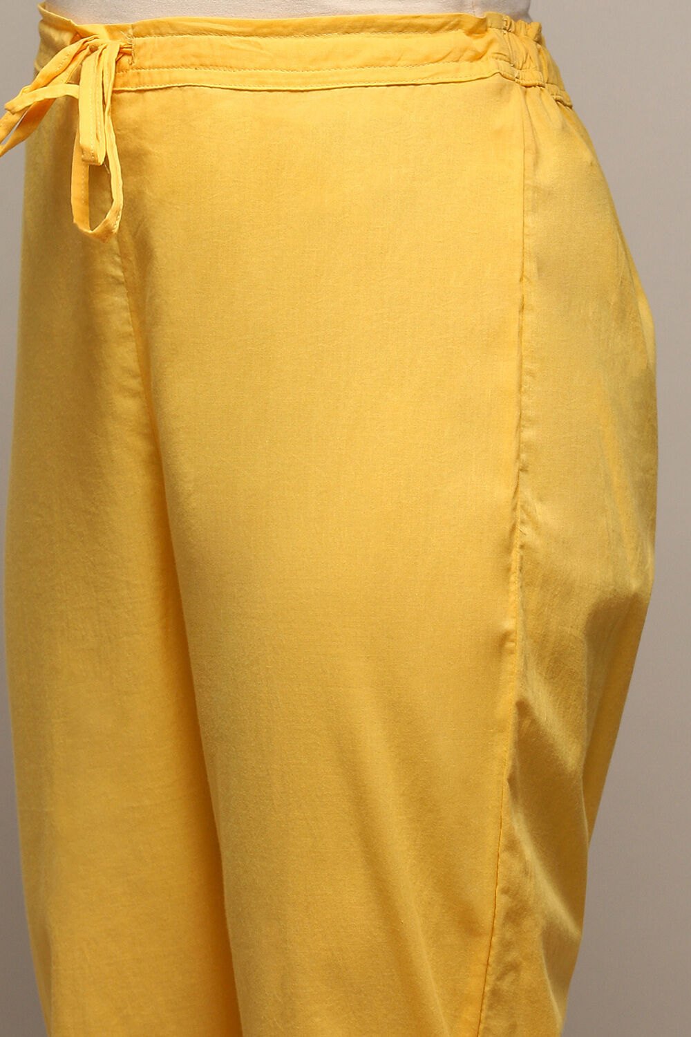 Powder Blue Cambric Narrow Kurta Pant Suit Set image number 2