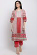 Ivory Viscose A Line Kurta image number 0
