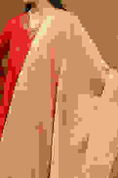 Camel Poly Silk Dupatta image number 1