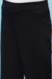 Black Cotton Lycra Skinny Jeggings image number 1
