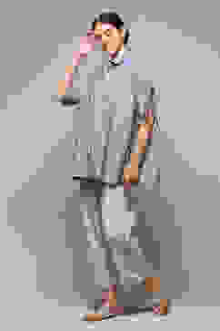 Natural Cotton Straight Palazzo image number 0