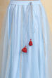 Sky Blue Printed Flared Lehenga Set image number 2