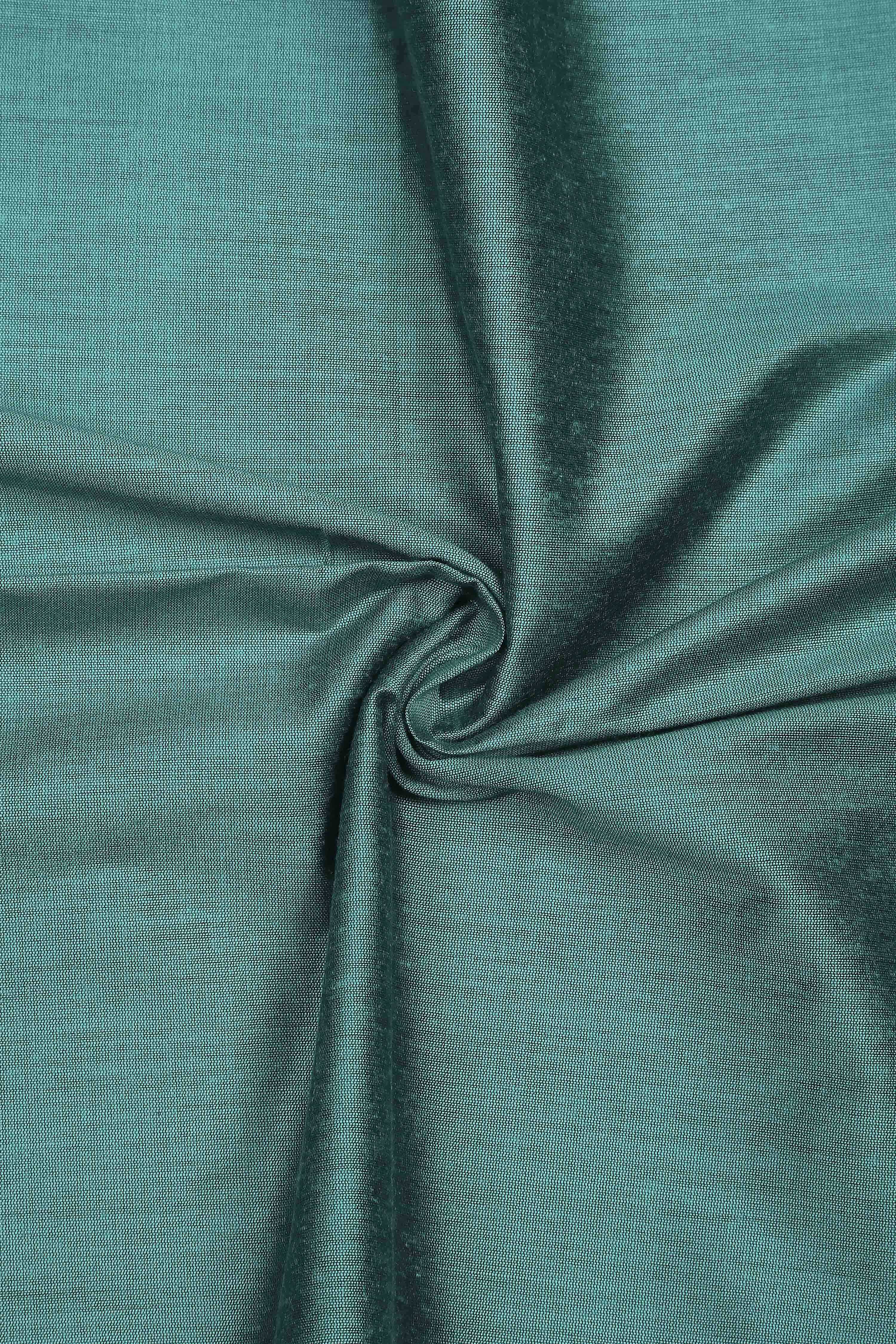 Mustard Banarasi Chanderi Banarasi Print Unstitched Suit Set image number 2