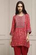 Coral Rayon Printed Kurti image number 5