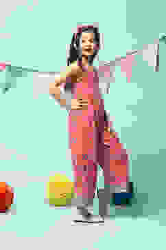 Pink Cotton & Jumpsuit image number 3